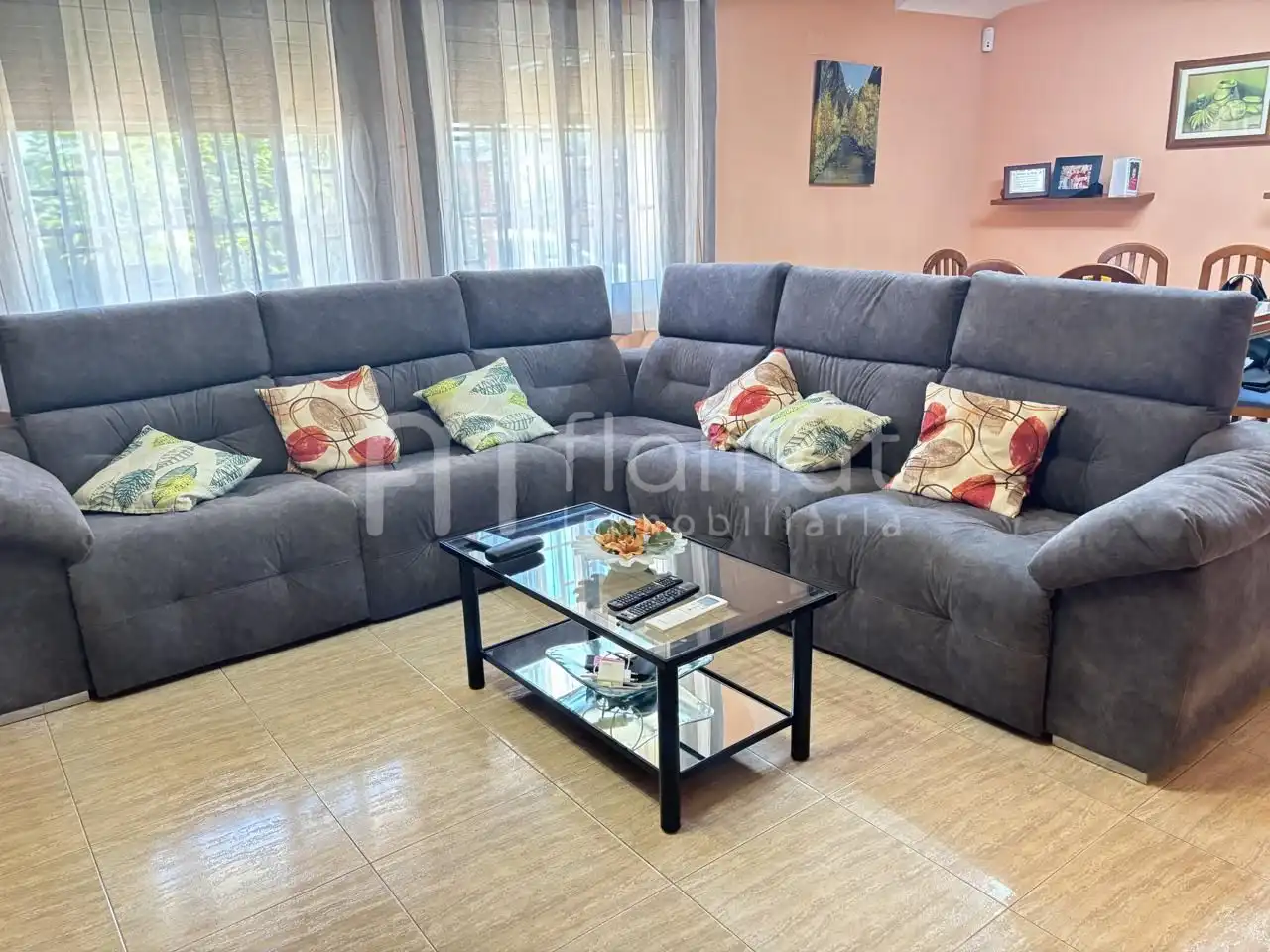 Sala de estar de Casa o chalet en venta en Rubí con Aire acondicionado, Calefacción y Terraza