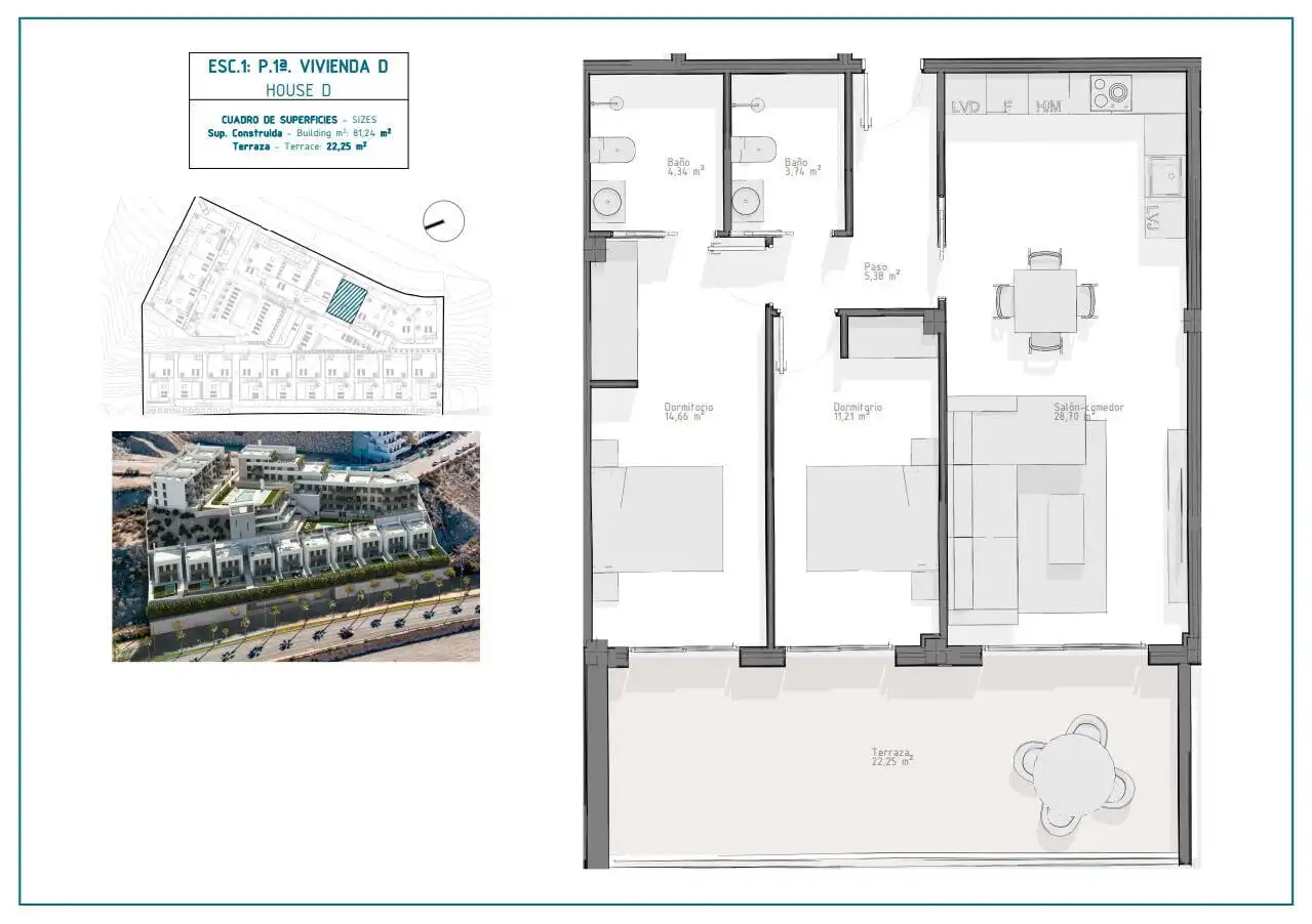 Apartament amb terrassa en venda a El Hornillo, imagen 31