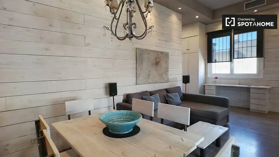 Appartamento con terrazza in affitto a Eixample, imagen 4