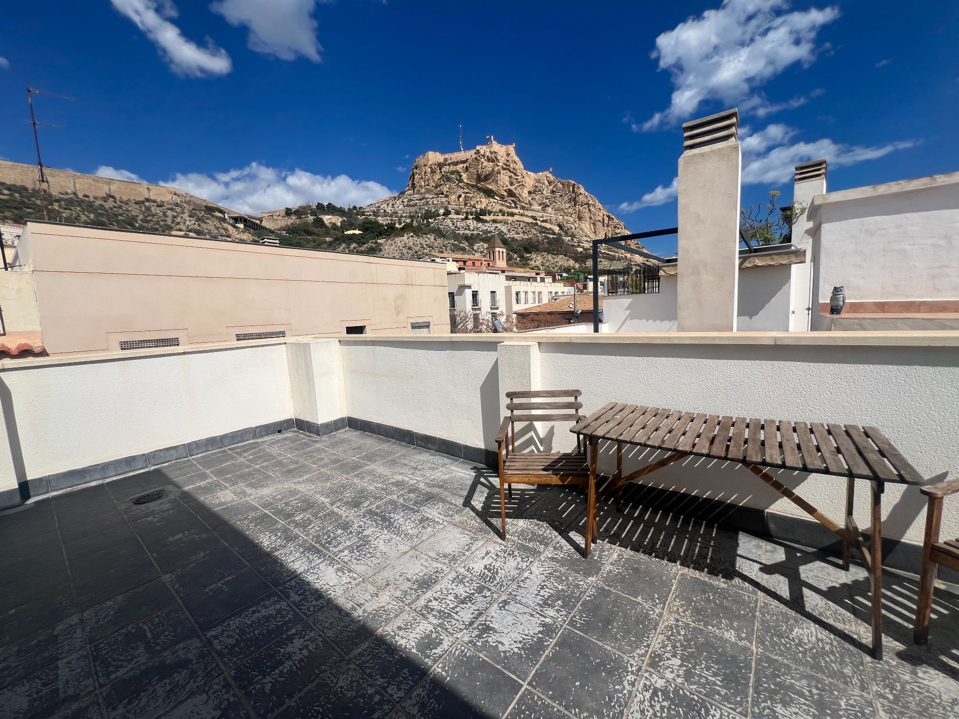 Terrace of Duplex to rent in Alicante / Alacant  with Air Conditioner, Heating and Terrace