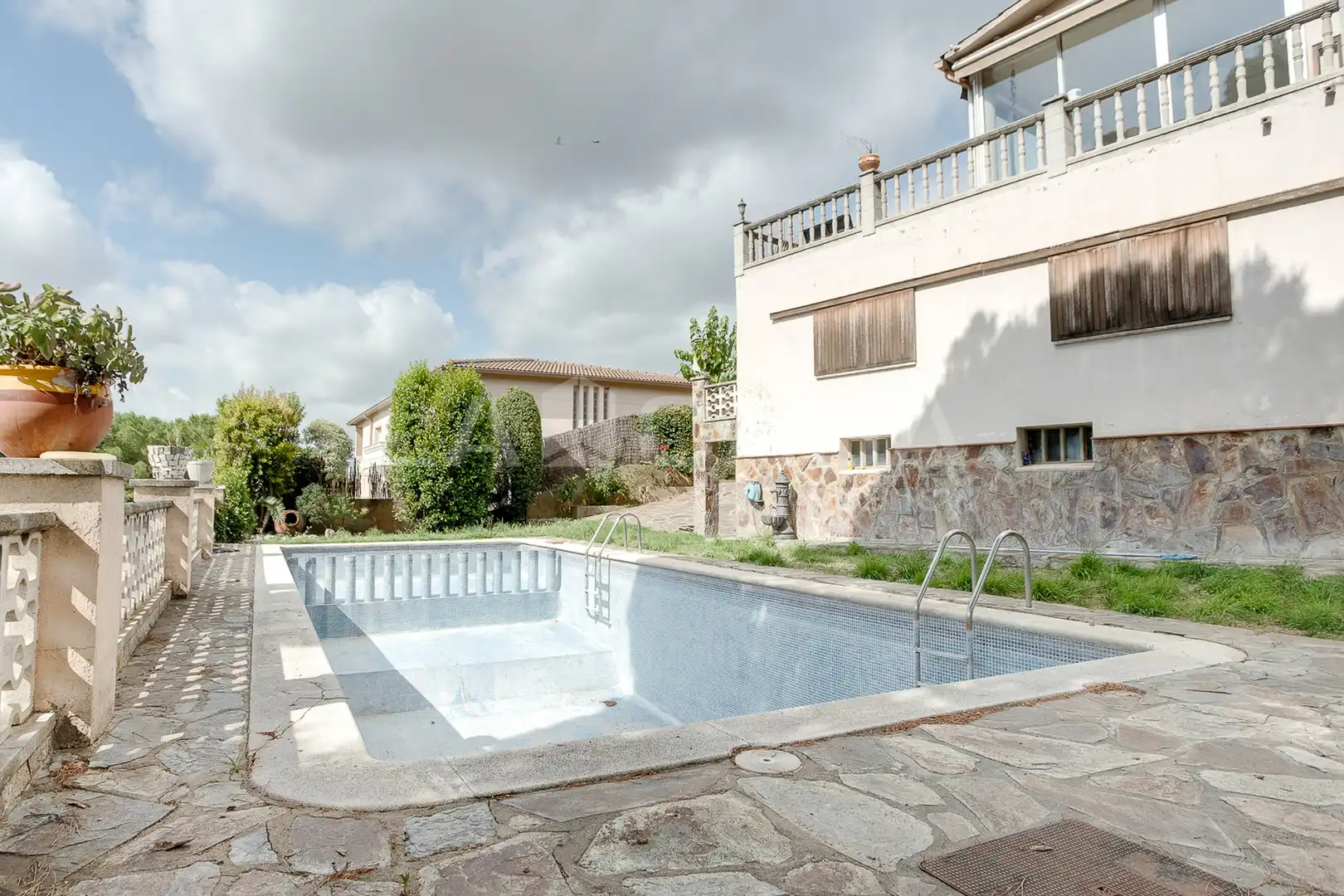 Piscina de Casa o xalet en venda en Lliçà d'Amunt amb Calefacció, Terrassa i Balcó