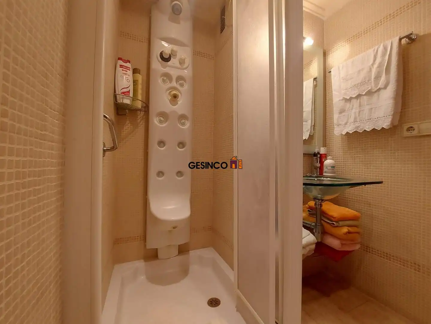 Badezimmer von Wohnung zum Verkauf in Xàtiva mit Balkon