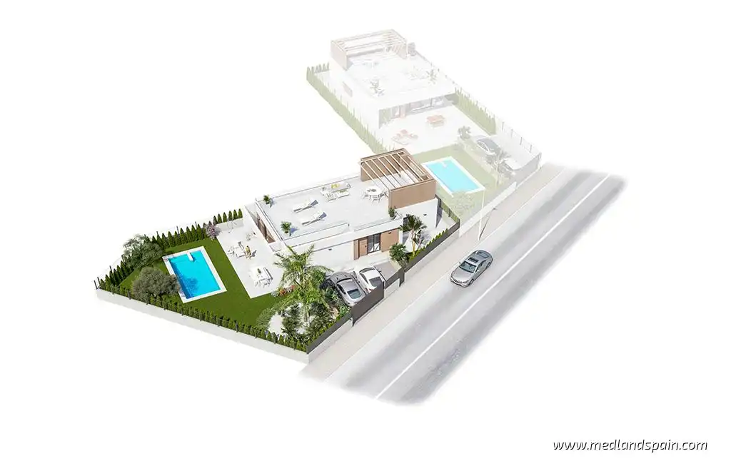 Detached house with pool for sale in Las Salinas, imagen 7