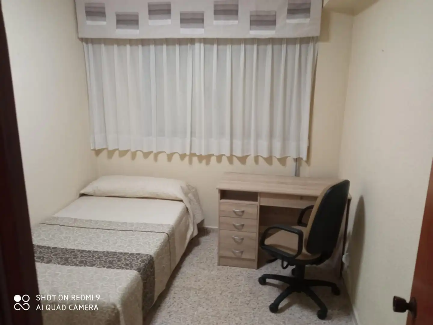 Bedroom of Flat for rent in Valencia  with Air Conditioner, Furnished and Oven