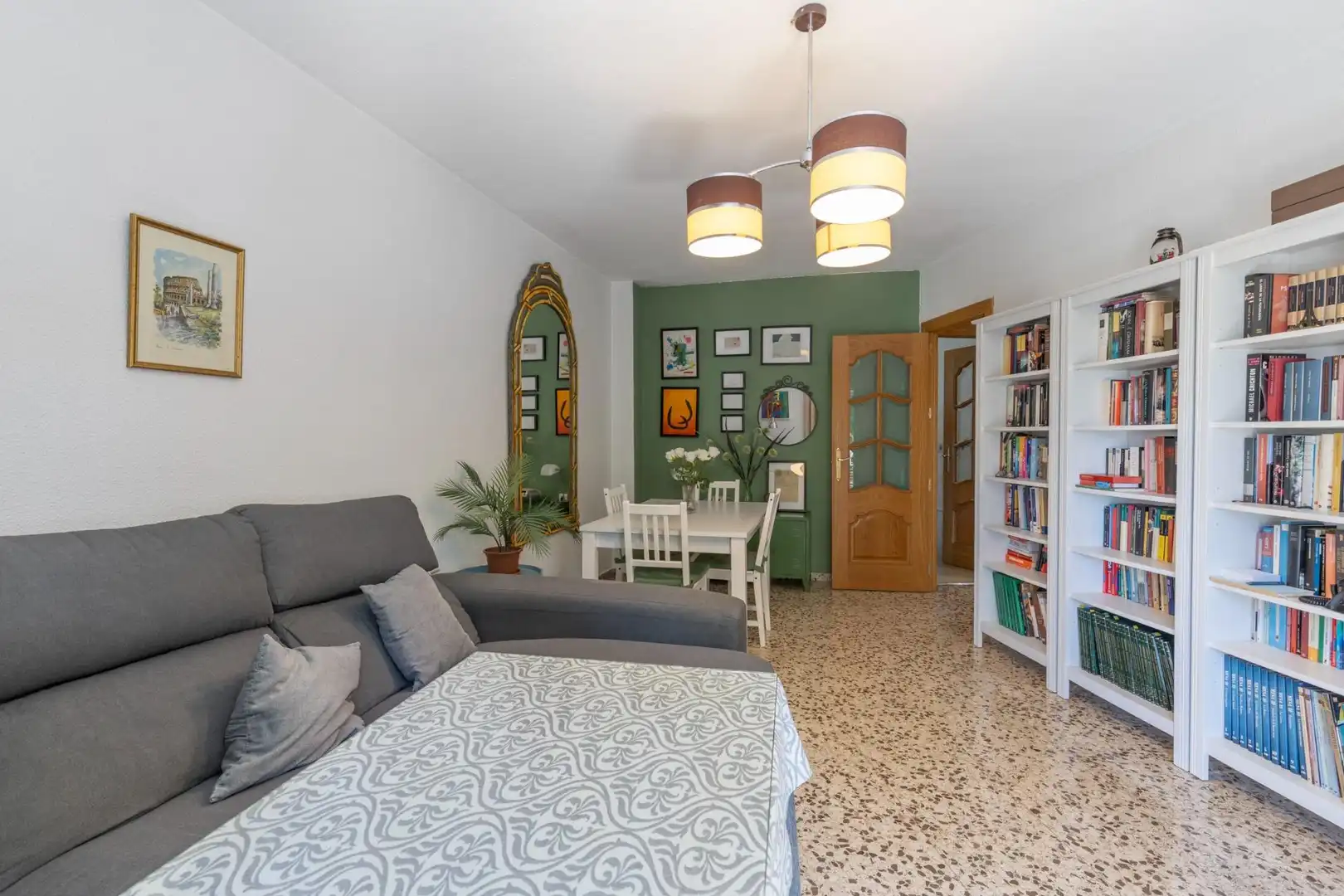 Sala de estar de Piso en venta en Maracena con Balcón