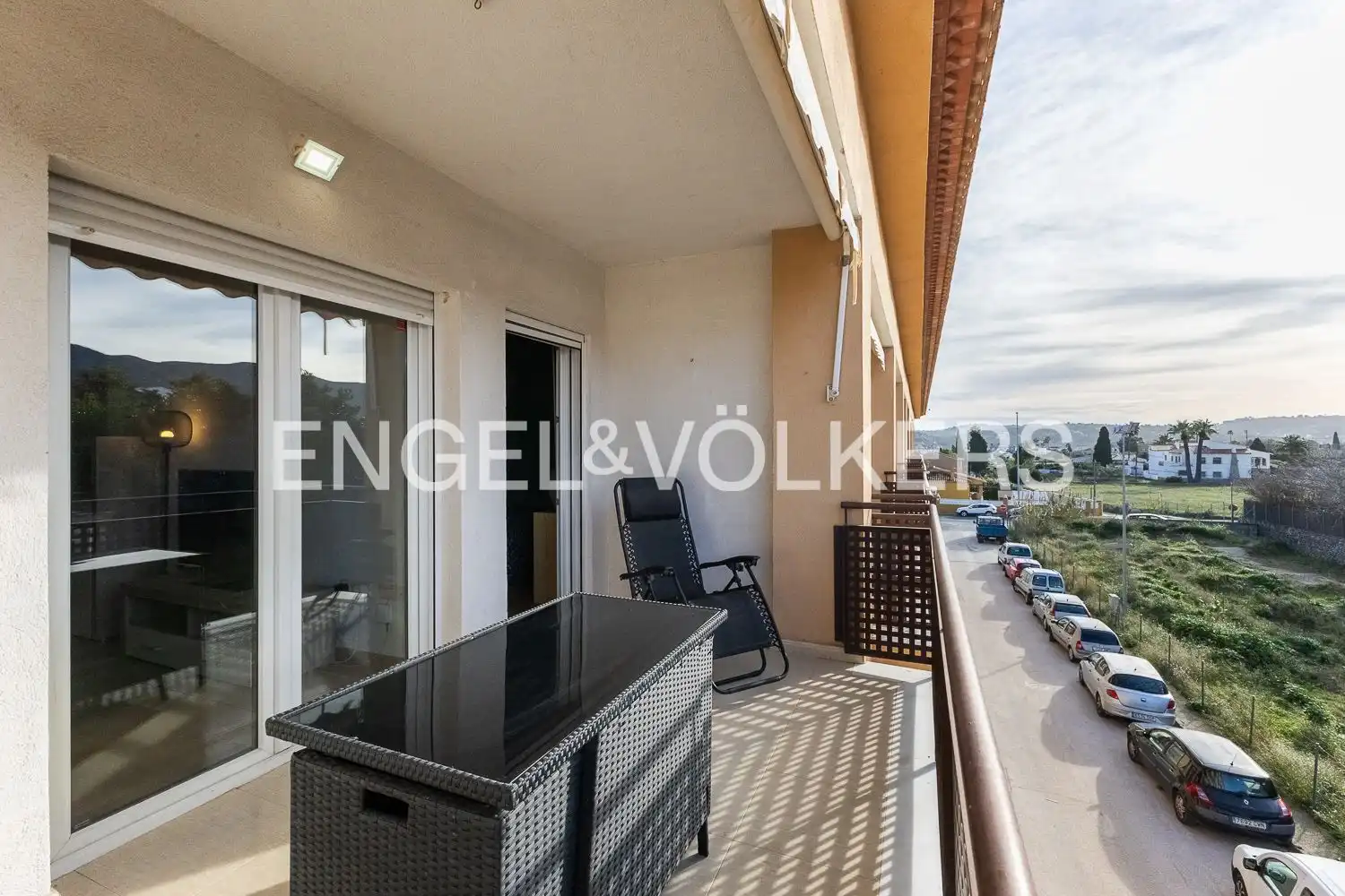 Balcony of Flat for sale in Xaló  with Air Conditioner, Heating and Terrace