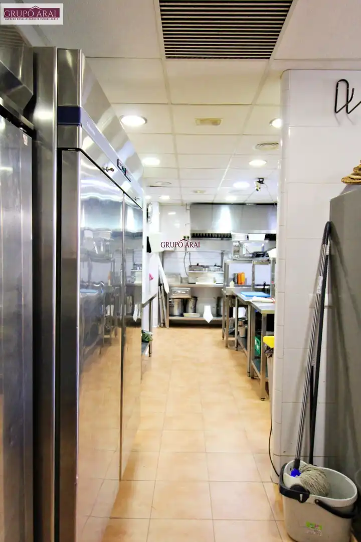 Cocina de Local en traspaso en San Vicente del Raspeig / Sant Vicent del Raspeig con Aire acondicionado y Terraza