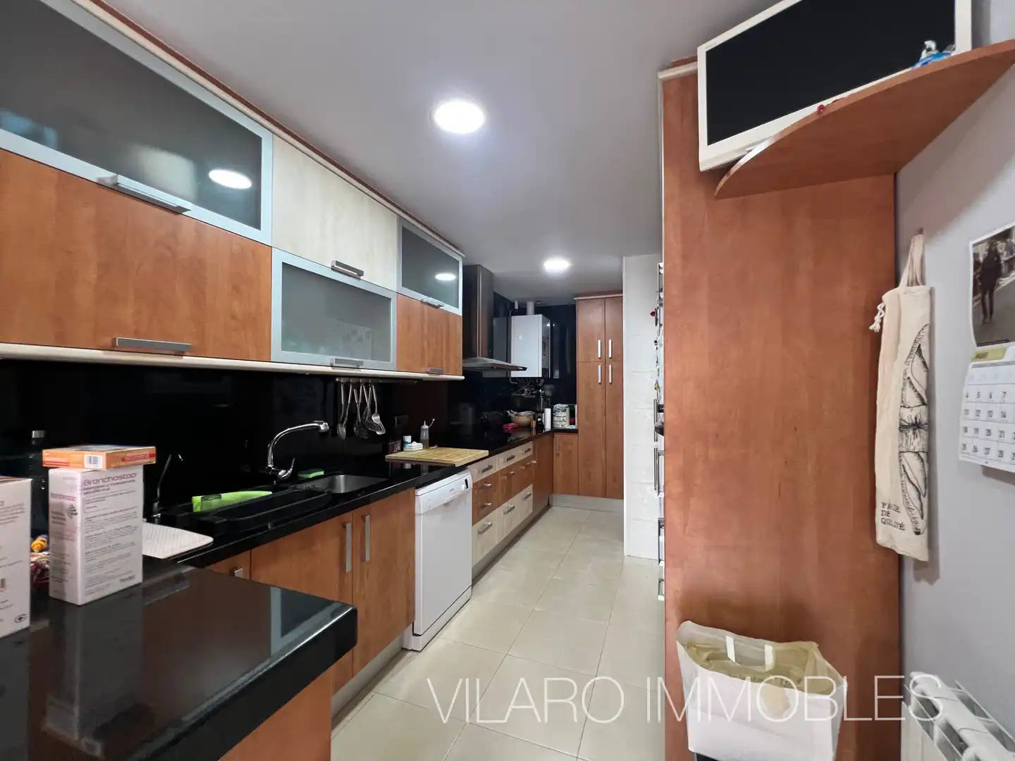 Cocina de Piso en venta en Sant Vicenç de Castellet con Aire acondicionado, Calefacción y Parquet