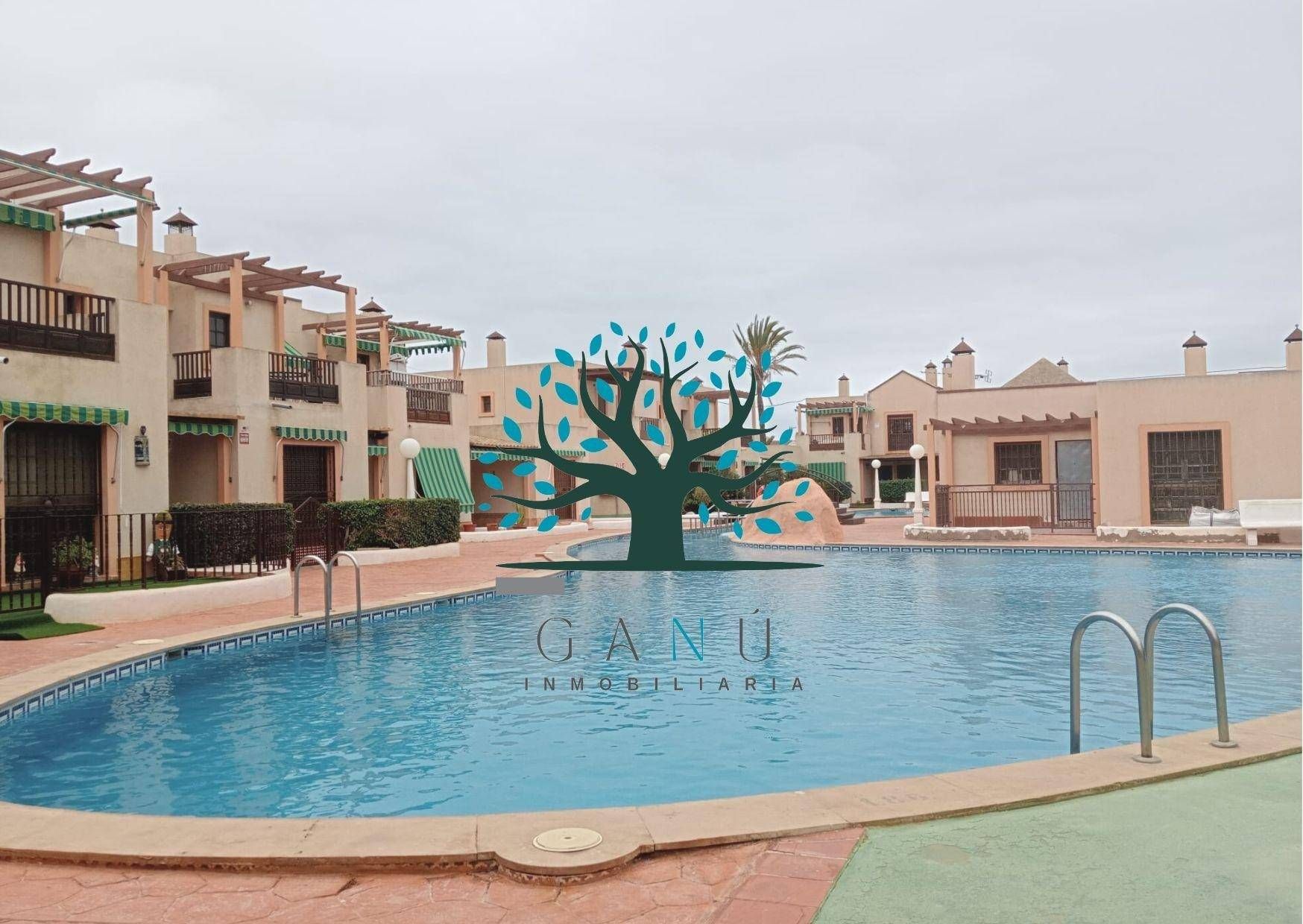 Swimming pool of Apartment for sale in Mazarrón  with Air Conditioner, Terrace and Balcony