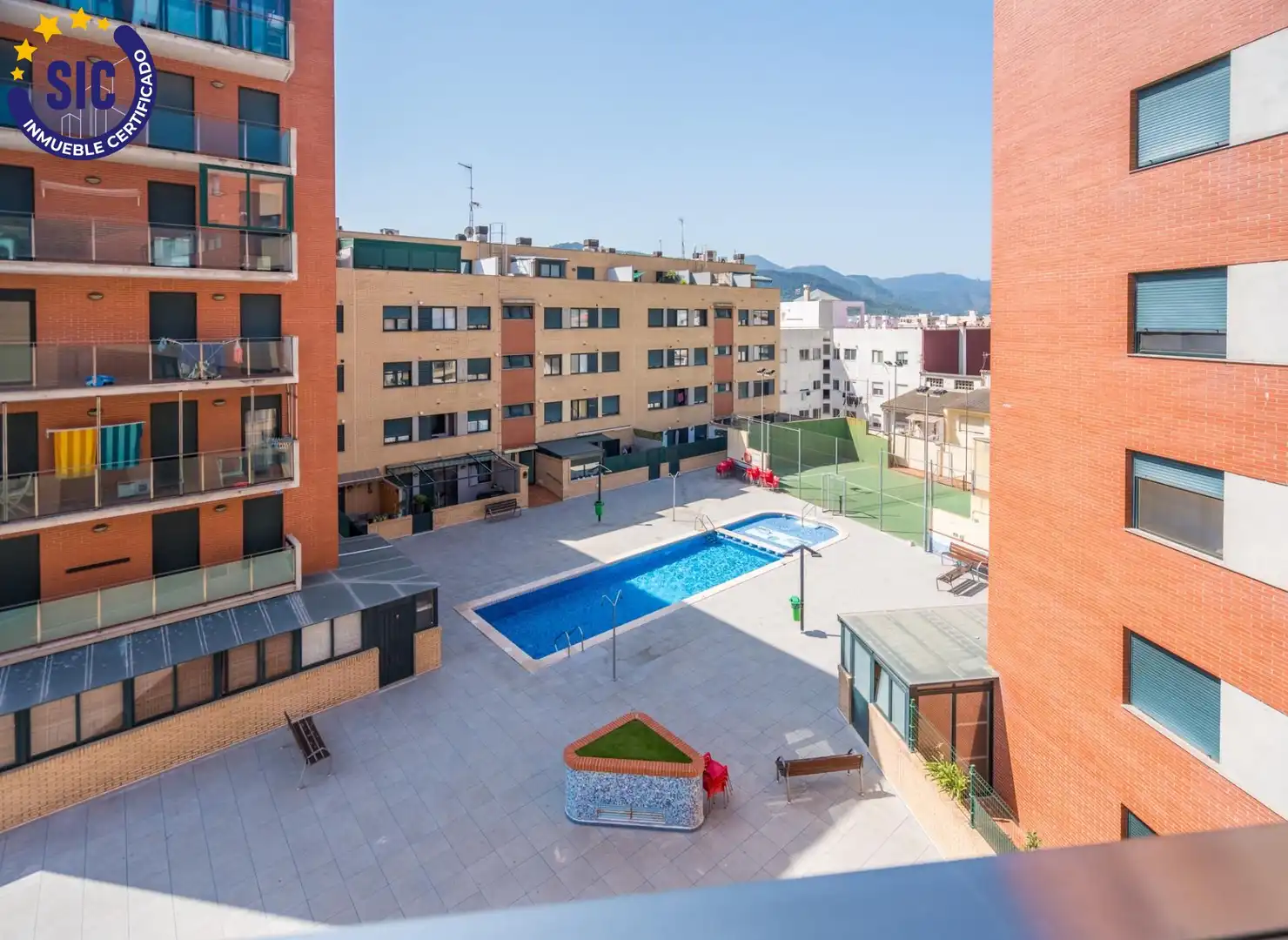 Piscina de Ático en venta en Tavernes de la Valldigna con Aire acondicionado, Calefacción y Terraza