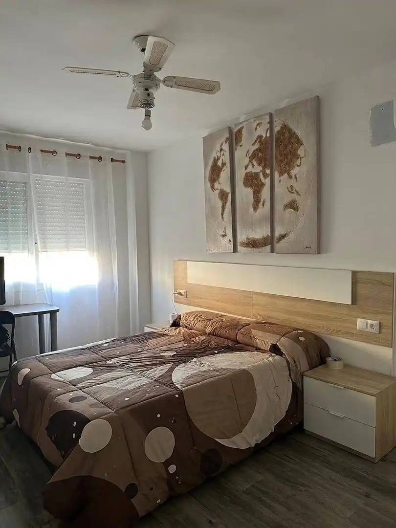 Bedroom of Flat for rent in Murcia  with Air Conditioner, Heating and Furnished