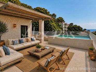 Casa amb piscina en venda a de Sa Riera