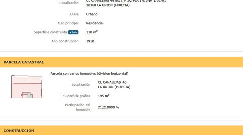 Foto 4 de Piso en venta en Calle Canalejas, 46, La Unión ciudad, La Unión