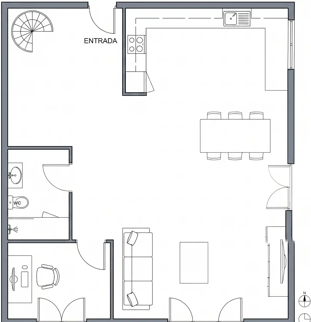 Dúplex en venta en Alicante / Alacant con Aire acondicionado, Calefacción y Jardín privado