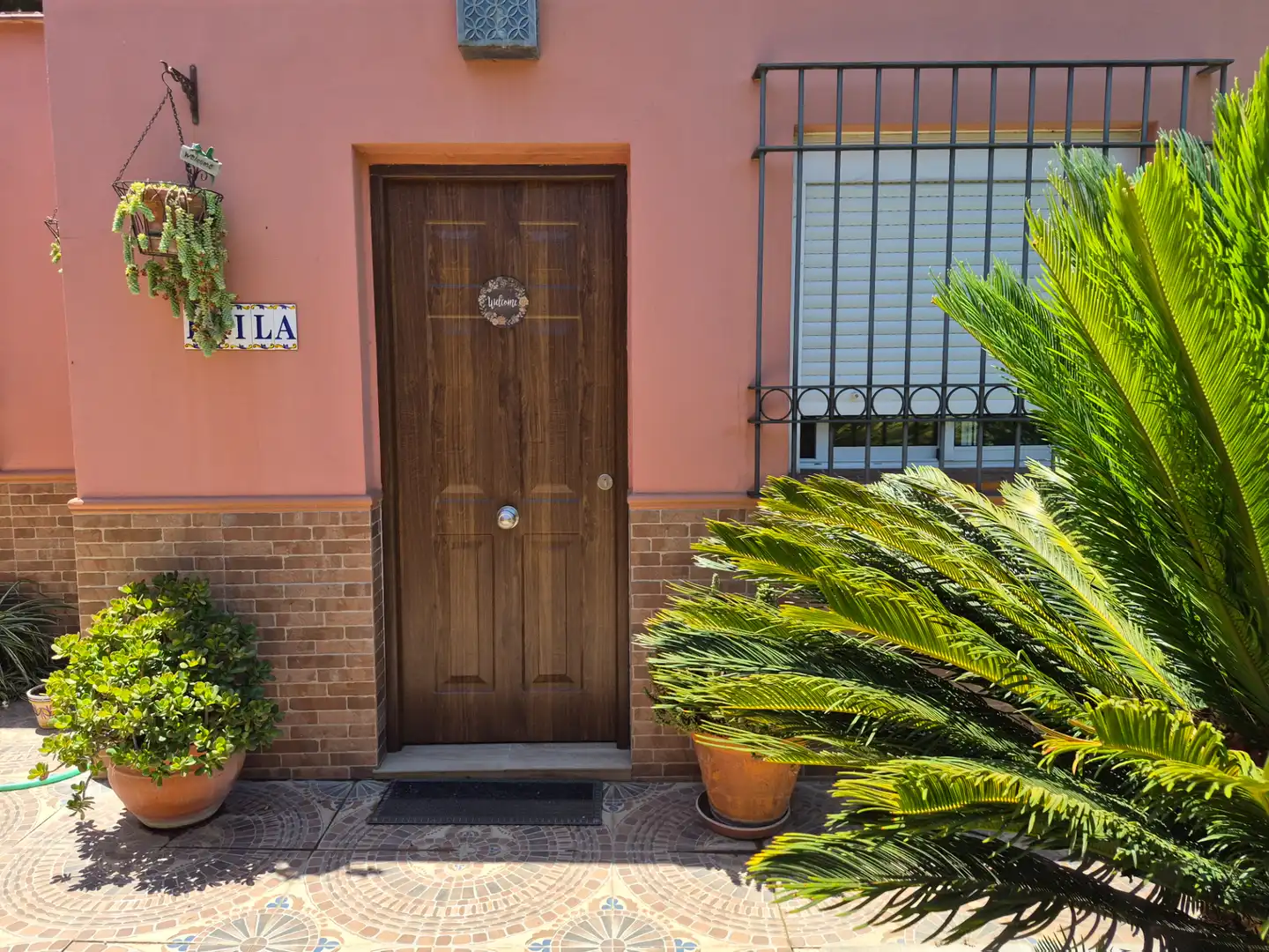 Außenansicht von Haus oder Chalet zur Miete in Alcalá de Guadaira mit Klimaanlage, Heizung und Schwimmbad