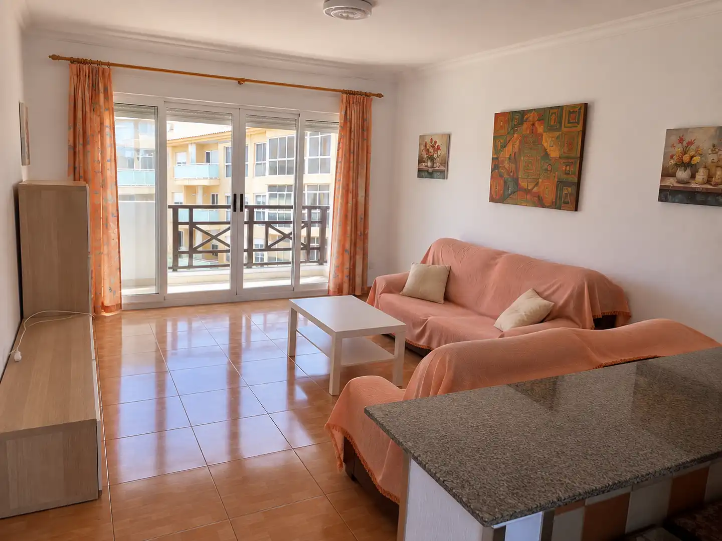 Sala de estar de Apartamento en venta en Corralejo