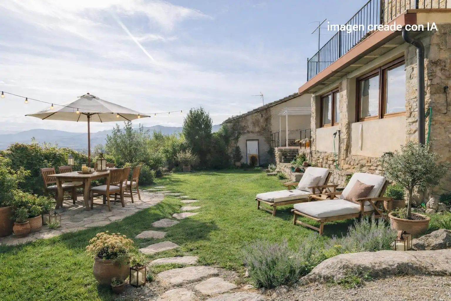 Jardín de Finca rústica en venta en Eslava con Jardín privado, Terraza y Trastero