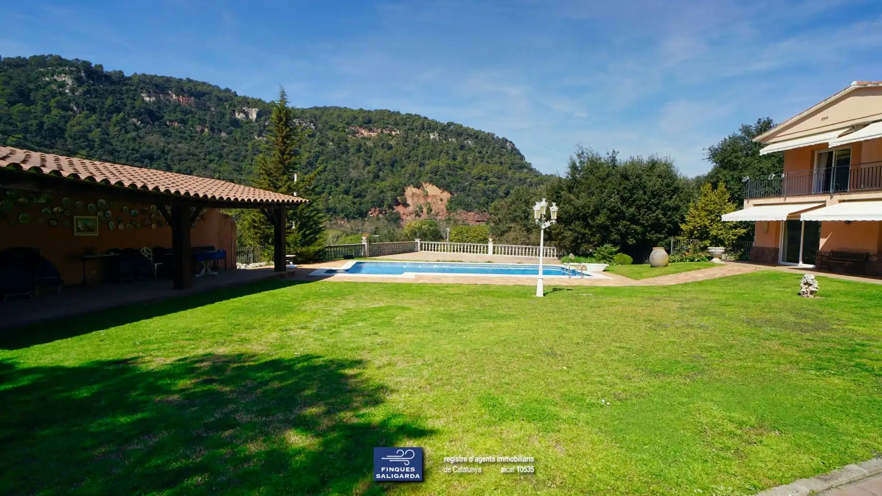 Jardí de Casa o xalet en venda en Tagamanent amb Calefacció, Terrassa i Traster
