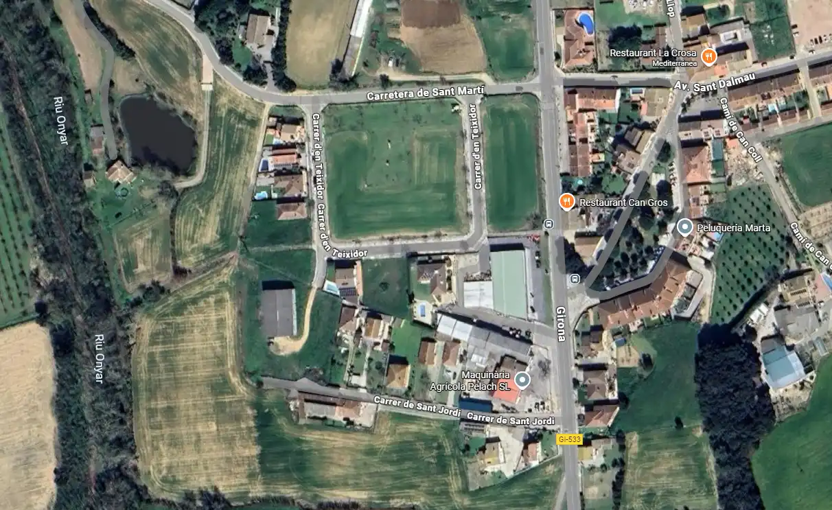 Terreny residencial en venda a Vilobí d'Onyar