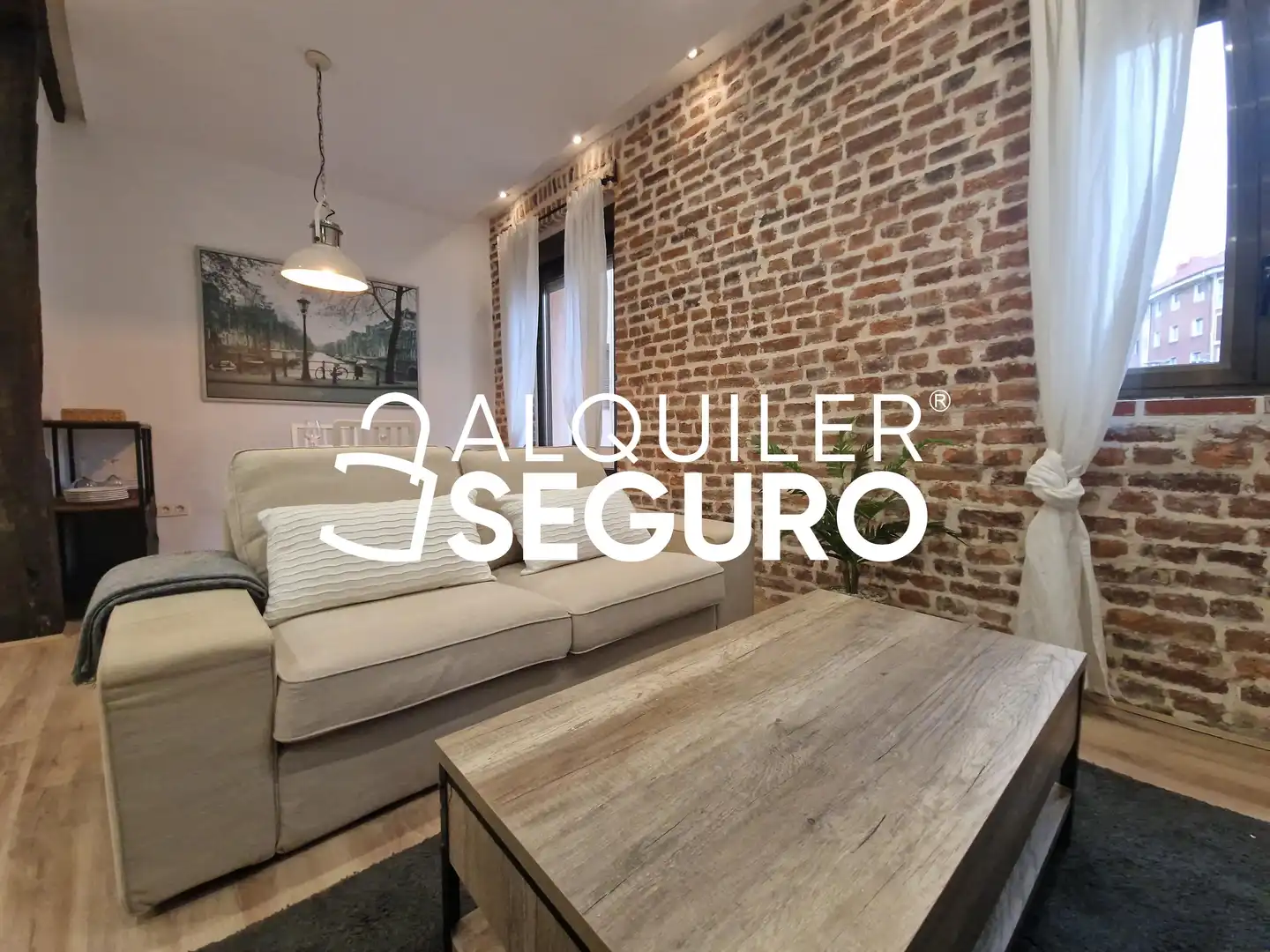 Living room of Flat for rent in Barakaldo   with Heating, Terrace and Furnished