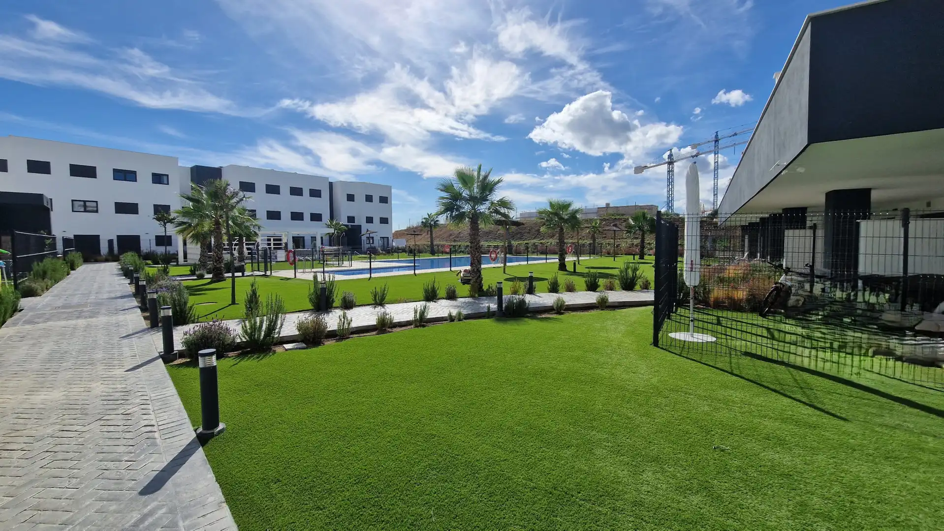 Swimming pool of Apartments for sale in Estepona  with Air Conditioner, Terrace and Storage room