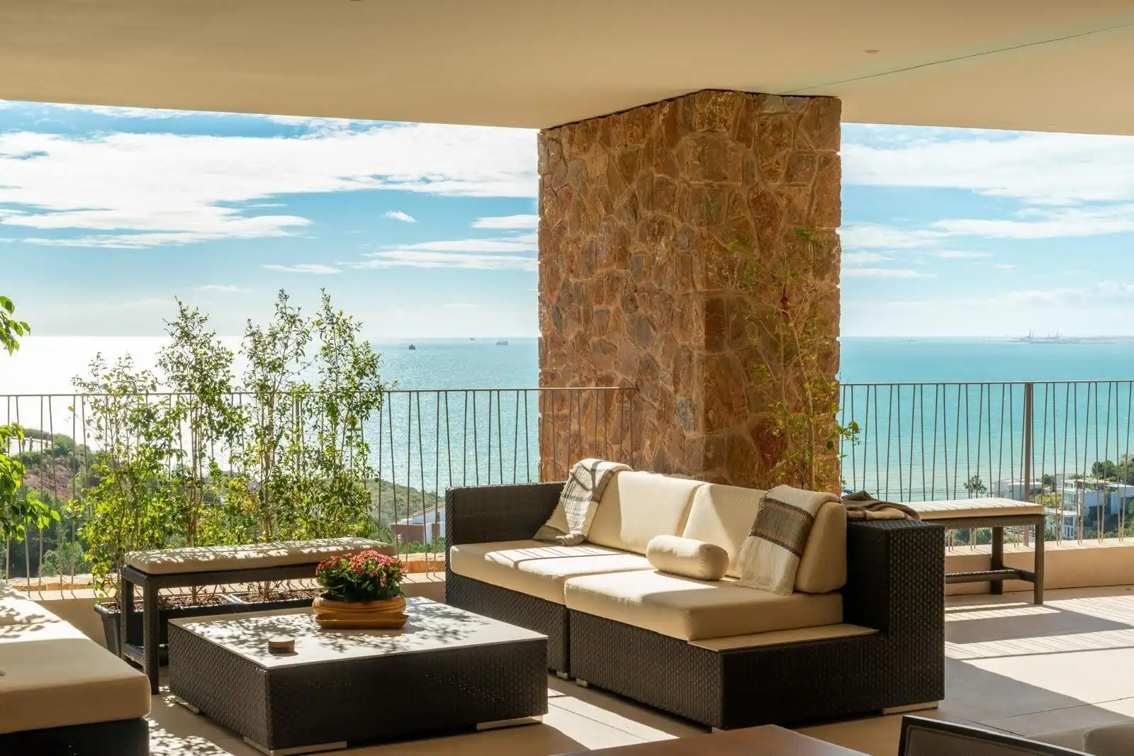 Terrassa de Apartament en venda en Oropesa del Mar / Orpesa amb Aire condicionat, Jardí privat i Terrassa