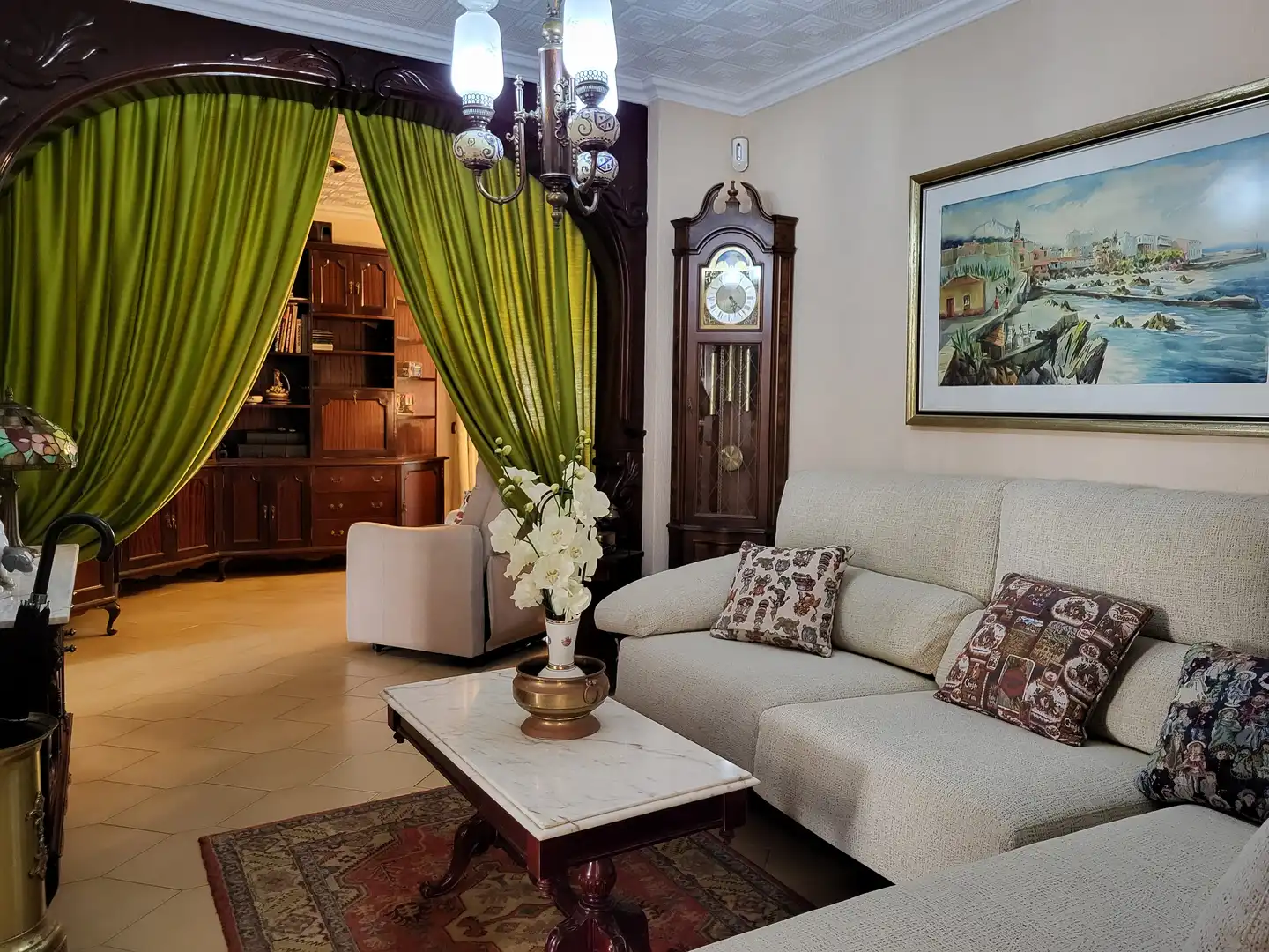 Living room of Apartments for sale in Puerto de la Cruz  with Furnished and Balcony