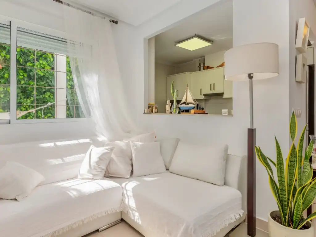 Living room of Houses for sale in El Campello  with Air Conditioner, Private garden and Terrace