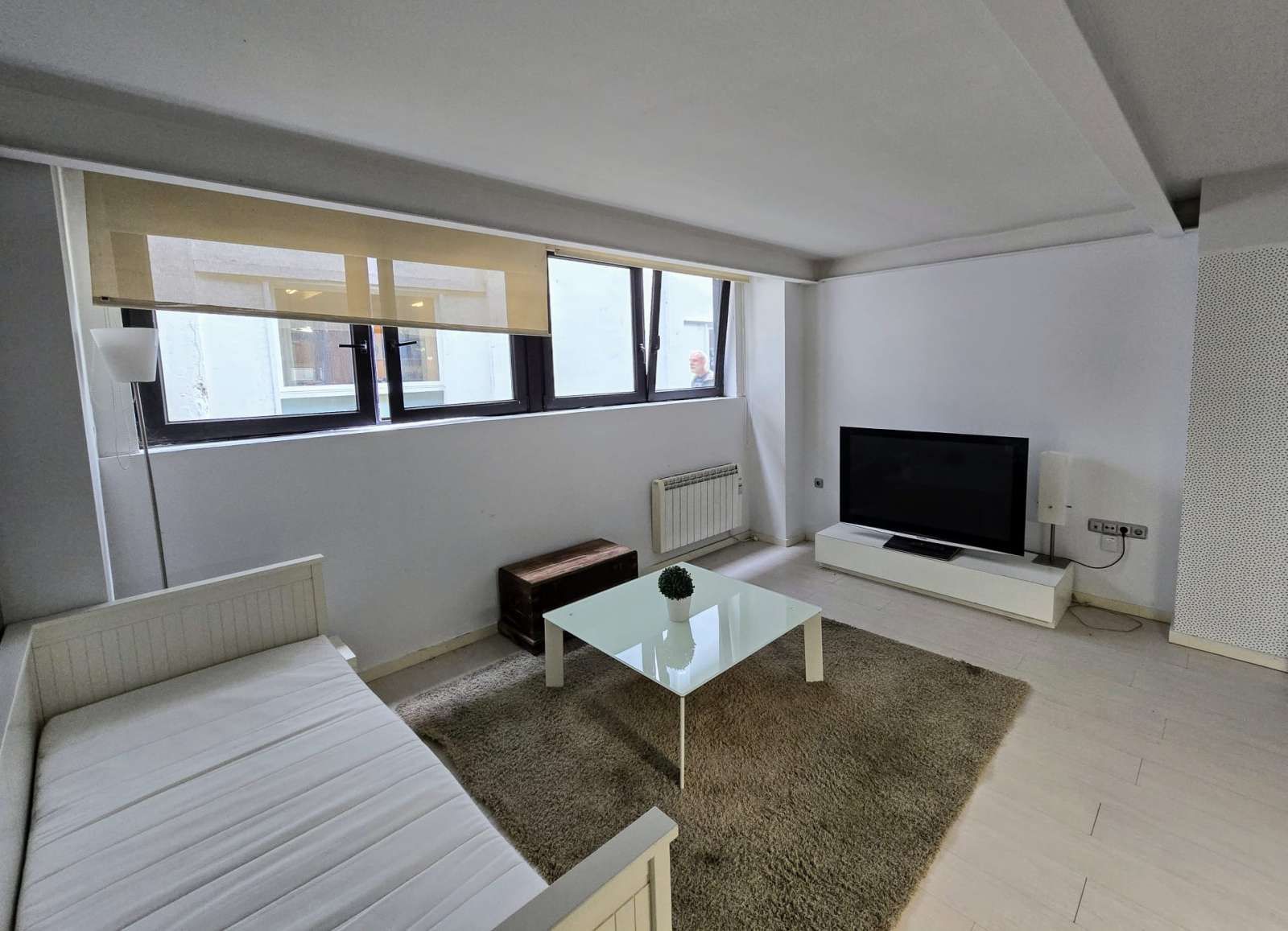 Sala d'estar de Estudi per a compartir en Donostia - San Sebastián  amb Aire condicionat, Calefacció i Terrassa