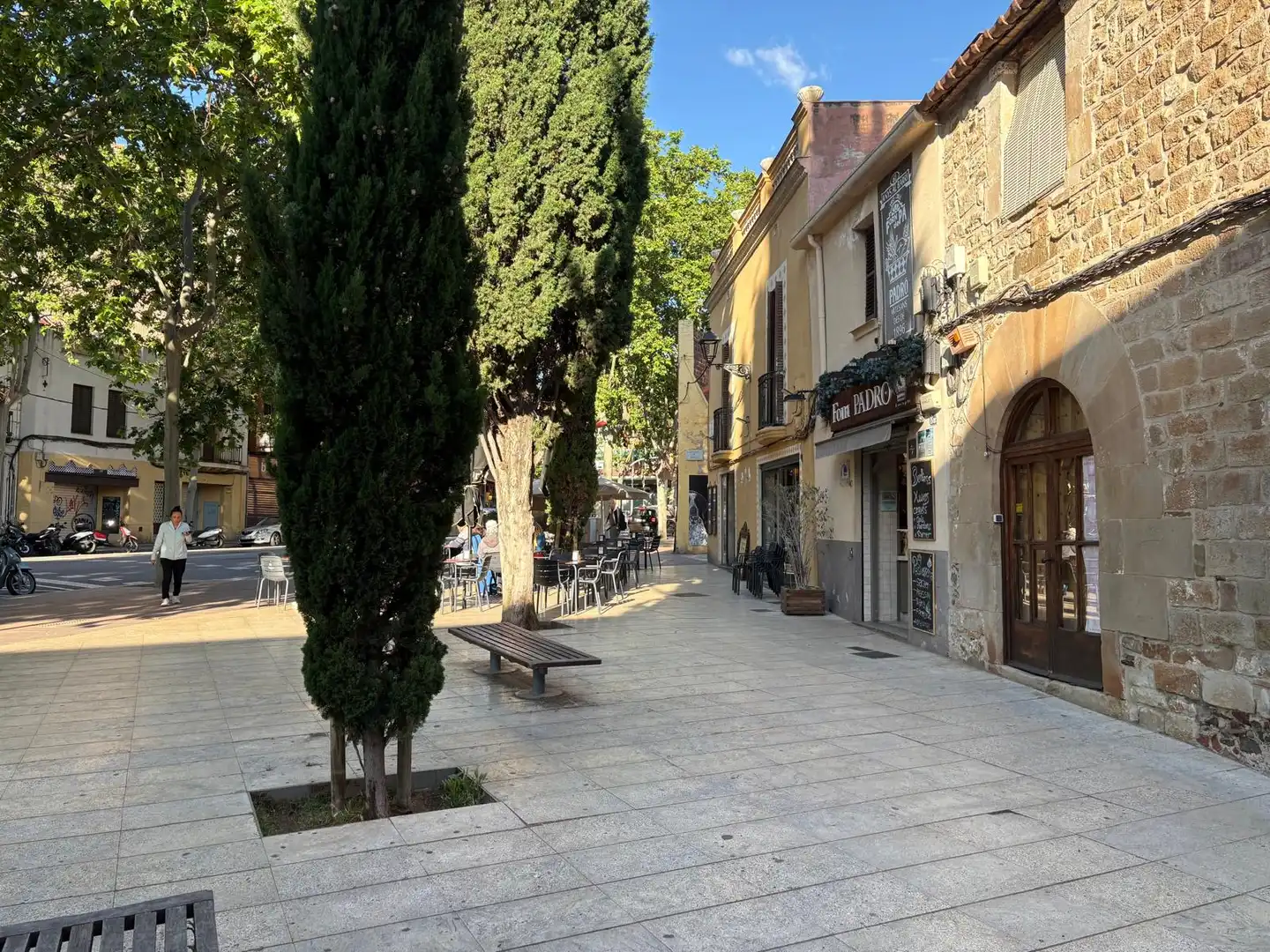 Vista exterior de Piso en venta en Barcelona con Calefacción, Jardín privado y Amueblado