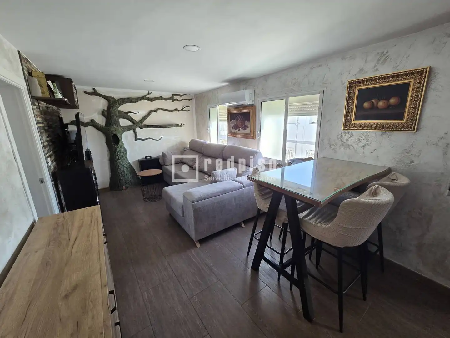 Sala de estar de Piso en venta en Sanlúcar de Barrameda con Aire acondicionado