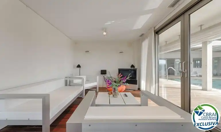Terrassa de Casa o xalet en venda en La Jonquera amb Aire condicionat, Calefacció i Jardí privat