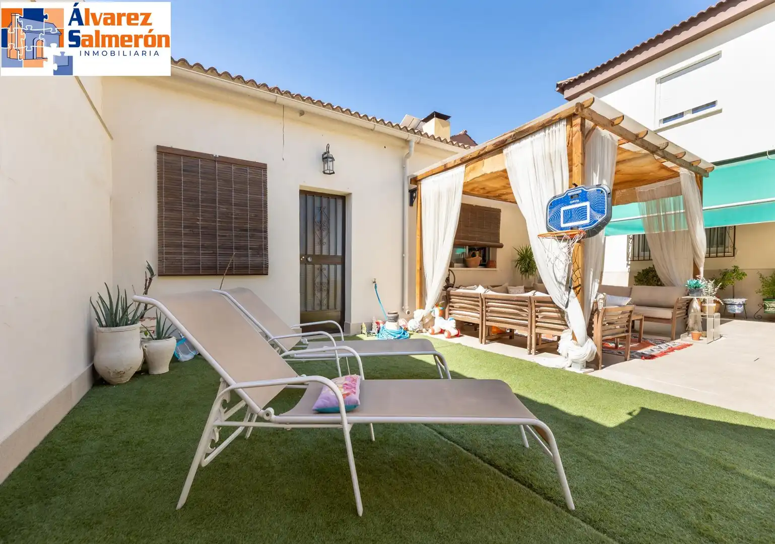 Terraza de Casa o chalet en venta en Albolote con Terraza, Trastero y Jacuzzi