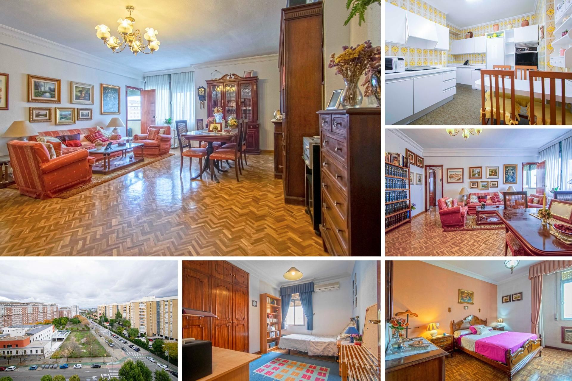 Vista exterior de Pis en venda en  Sevilla Capital amb Aire condicionat, Calefacció i Jardí privat