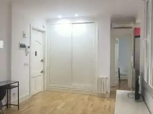 Bedroom of Flat for rent in  Madrid Capital  with Air Conditioner