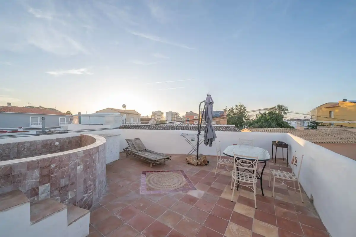 Terrace of Houses for sale in Oliva  with Air Conditioner, Heating and Private garden