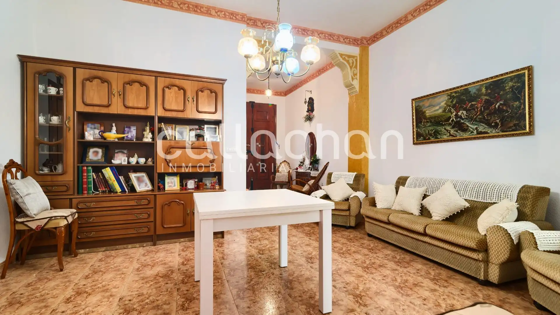 Sala de estar de Casa o chalet en venta en Alcàntera de Xúquer con Aire acondicionado, Calefacción y Terraza