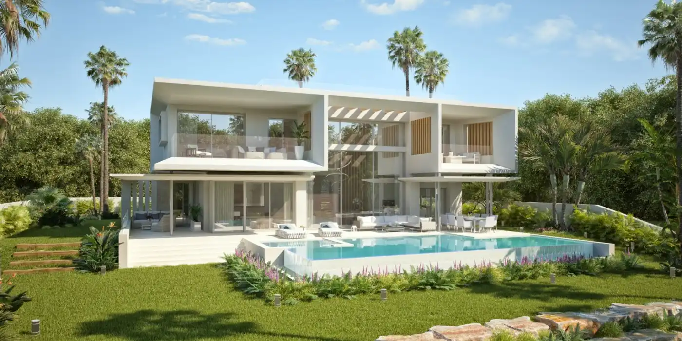 Vista exterior de Casa o xalet en venda en Ojén amb Aire condicionat, Calefacció i Jardí privat