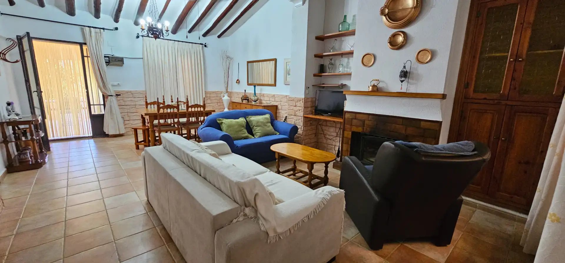 Sala de estar de Casa o chalet de alquiler en Totana con Jardín privado, Terraza y Trastero