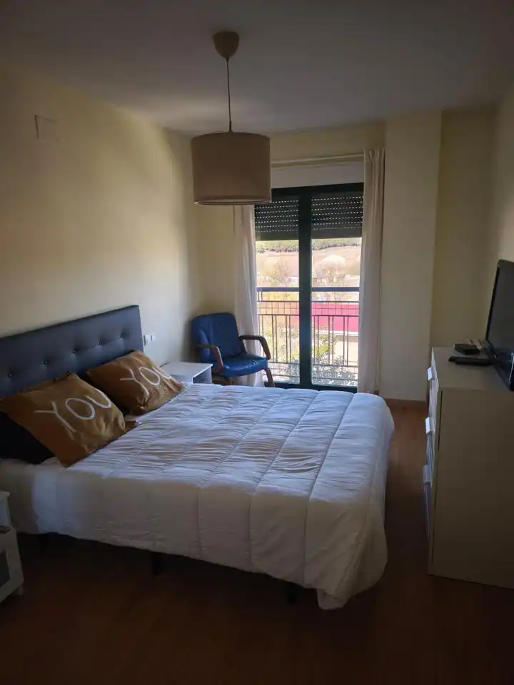 Bedroom of Flat for sale in Tarancón  with Heating, Storage room and Furnished