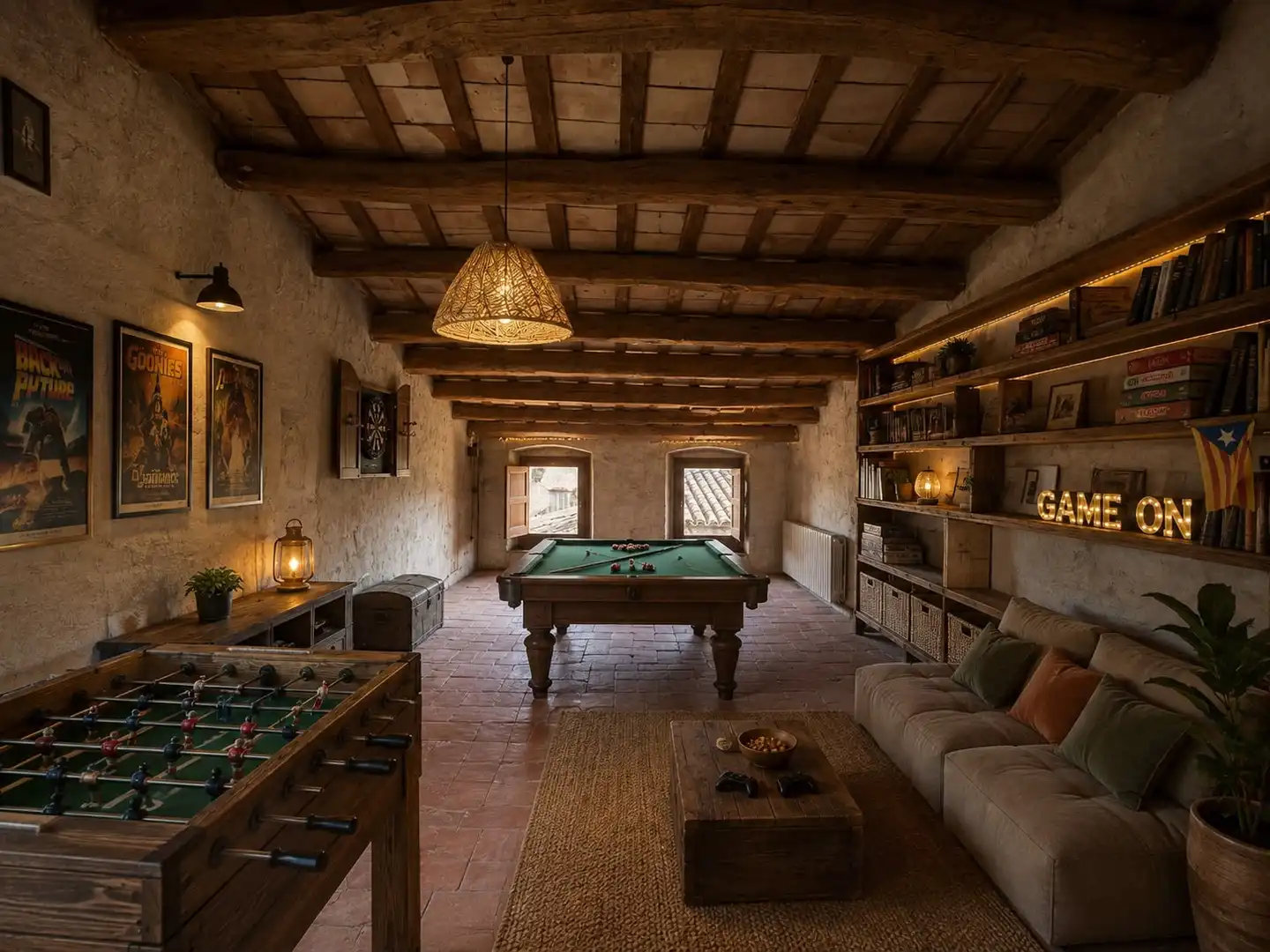 Wohnzimmer von Country house zum Verkauf in Corçà mit Heizung, Terrasse und Ofen