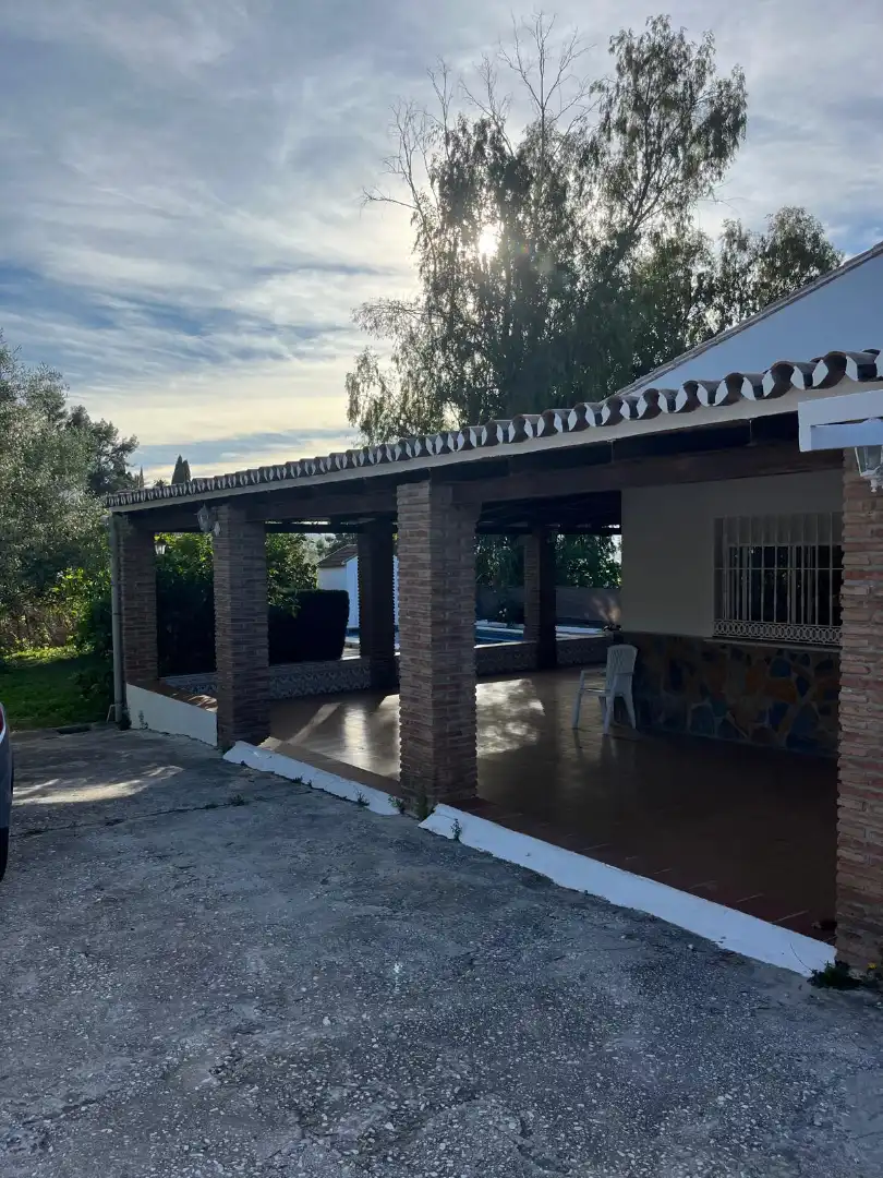 Terraza de Casa o chalet de alquiler en Alhaurín El Grande con Jardín privado, Terraza y Amueblado