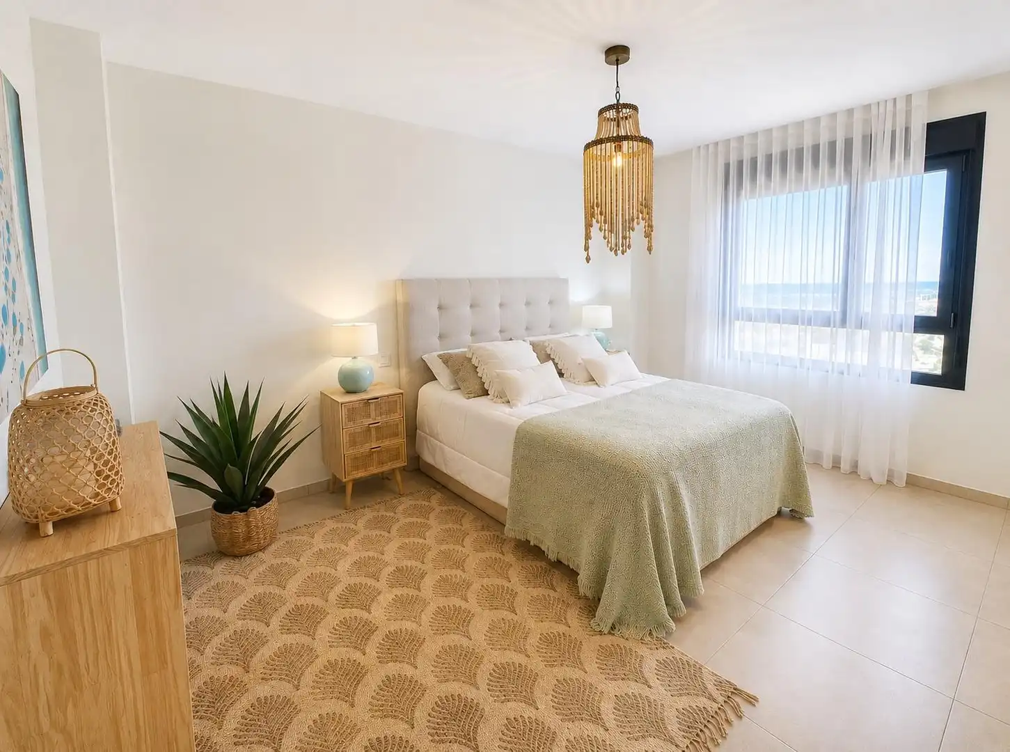 Habitación de Apartamento en venta en Ayamonte con Aire acondicionado, Calefacción y Jardín privado