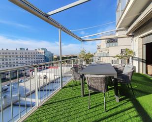 Terrace of Flat for sale in Elche / Elx  with Air Conditioner, Heating and Private garden