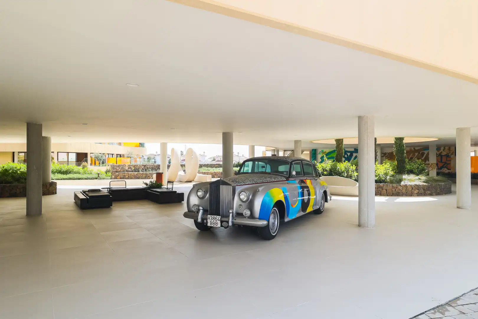 Parking of Apartments for rent in Fuengirola  with Air Conditioner, Heating and Terrace