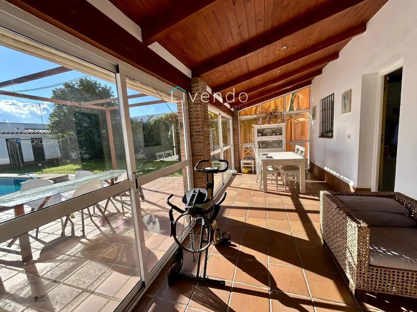 Jardí de Casa o xalet en venda en Chiclana de la Frontera amb Piscina