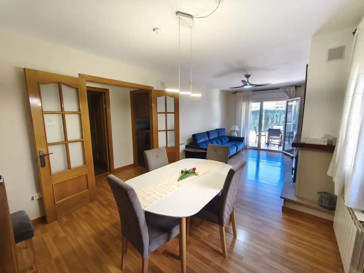 Dining room of Houses for sale in Cambrils  with Heating, Private garden and Parquet flooring