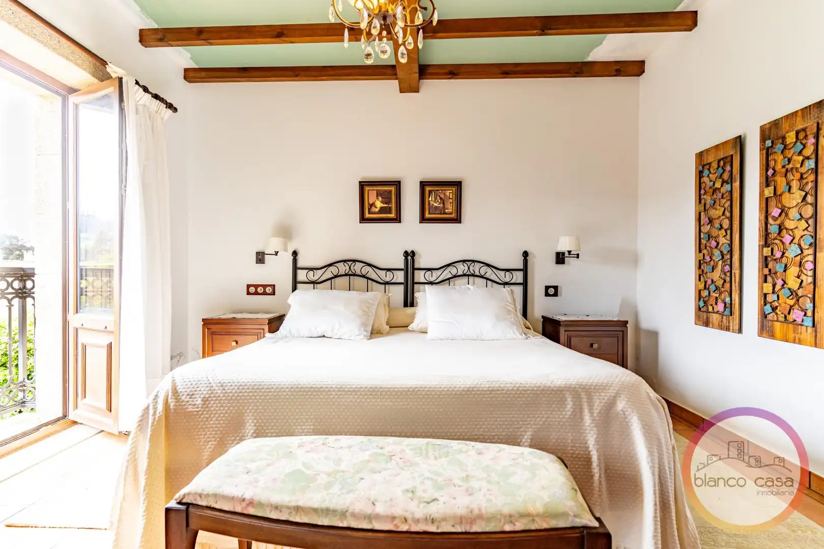 Habitación de Casa o chalet en venta en Malpica de Bergantiños con Amueblado y Balcón