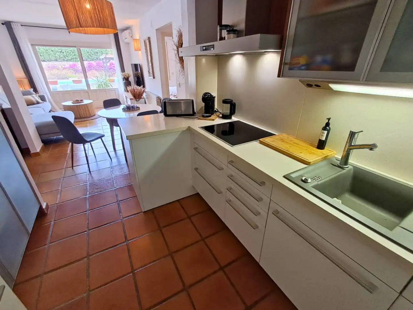 Cocina de Apartamento en venta en Altea con Aire acondicionado, Calefacción y Terraza