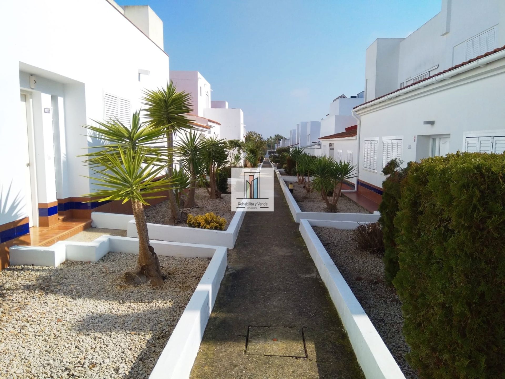 Vista exterior de Apartament en venda en Chiclana de la Frontera amb Jardí privat, Terrassa i Alarma